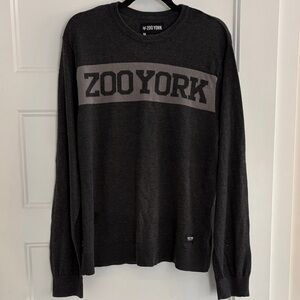 Zoo York Dark Gray Knit Sweater